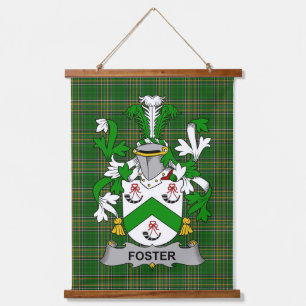 Tapisserie Suspendue Armoiries irlandaises de Foster Family Crest