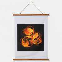 Art Abstrait Fireball