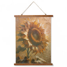 Art de tournesol abstrait moderne