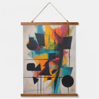 Art géométrique Abstrait dynamique