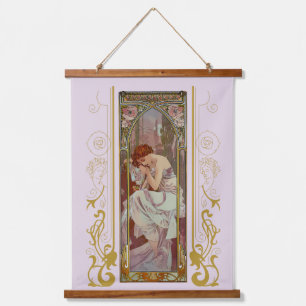 Tapisserie Suspendue Art Noveau Alphonse Mucha Night's Reest