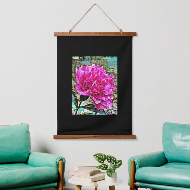 Tapisserie Suspendue Art numérique multimédia mixte accroché à la tapis (Salon)