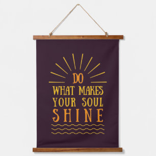 Tapisserie Suspendue attitude positive paroles inspirantes