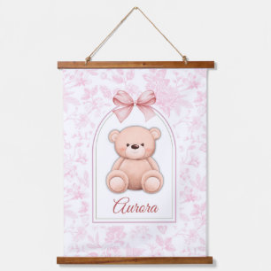Tapisserie Suspendue Aurora Conception personnalisée d'ours en peluch