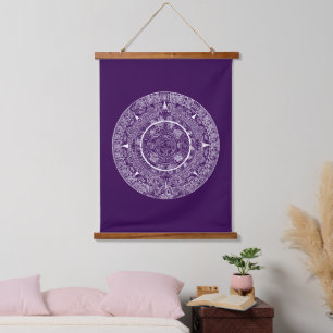 Tapisserie Suspendue Aztec mexicain Soleil Pierre Maya Calendrier 3