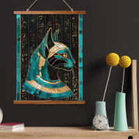 Bastet, déesse chatte égyptienne - Art mosaïque