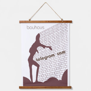 Tapisserie Suspendue Bauhaus Telegram Sam Poster Art