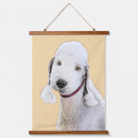 Bedlington Terrier Peinture - Art Chien original