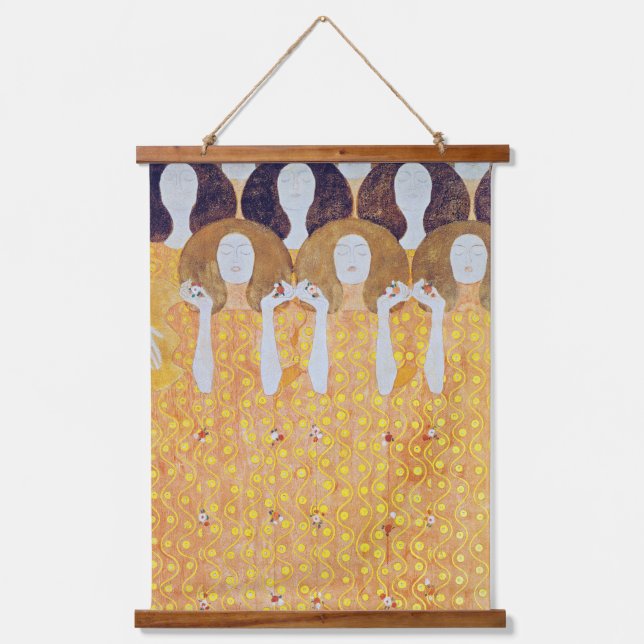 Tapisserie Suspendue Beethoven Frieze (détail), Gustav Klimt (Recto)