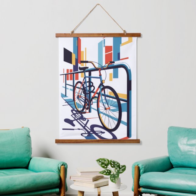 Tapisserie Suspendue Bicyclette (Salon)