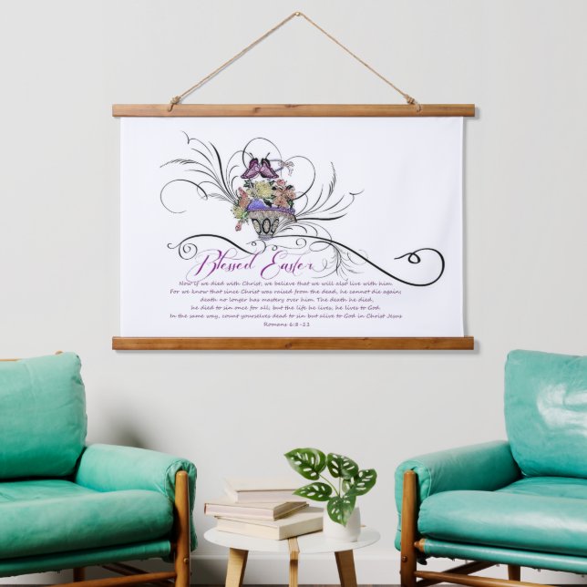 Tapisserie Suspendue Bienheureux Pâques (Salon)