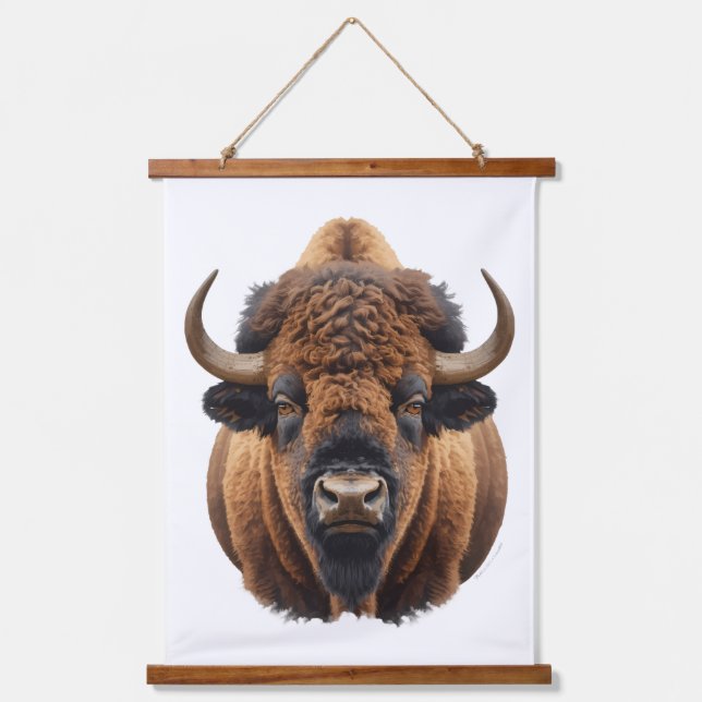 Tapisserie Suspendue Bison / Buffle (Recto)