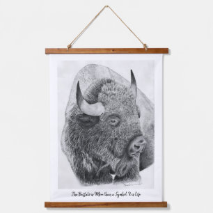 Tapisserie Suspendue Bison d'Amérique