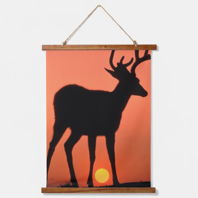 Tapisserie Suspendue Blacktail ou Mule Deer | Parc national olympique (Recto)