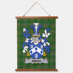 Tapisserie Suspendue Blason de famille de bouleau irlandais
