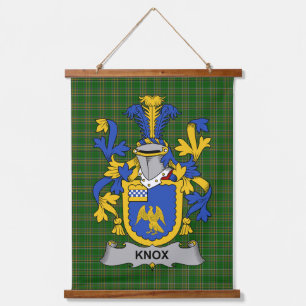 Tapisserie Suspendue Blason de la famille Knox irlandais
