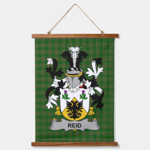 Tapisserie Suspendue Blason de la famille Reid d'Irlande Crest
