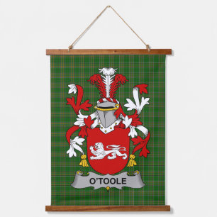 Tapisserie Suspendue Blason de la famille Toole ou O_Toole irlandais