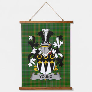 Tapisserie Suspendue Blason de la jeunesse irlandaise Crête de la famil