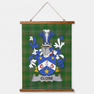 Tapisserie Suspendue Blason irlandais de la famille Close Crest