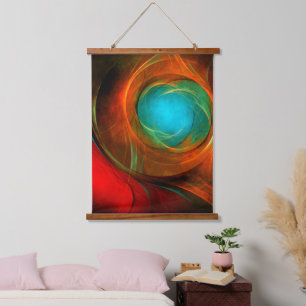 Tapisserie Suspendue Blue Eye Moderne Abstrait Art Cool Motif #16