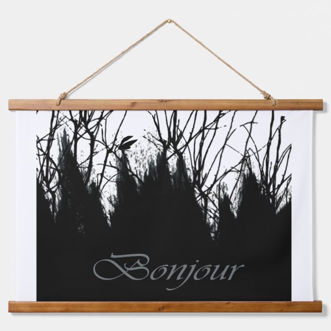 Tapisserie Suspendue Bonjour (Devant)