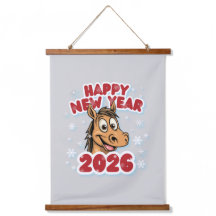 Bonne année 2026 : Année du Cheval Mascotte