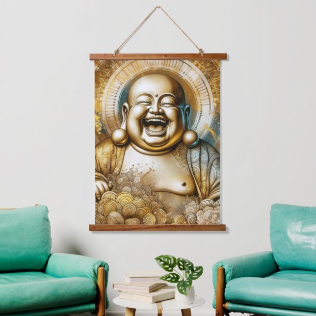 Tapisserie Suspendue Bouddha rieur (Salon)