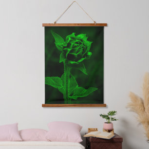 Tapisserie Suspendue "Bourgeon Vert"