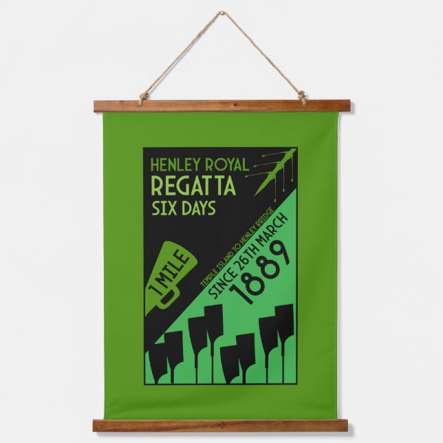 Tapisserie Suspendue British River Thames Regatta (Recto)