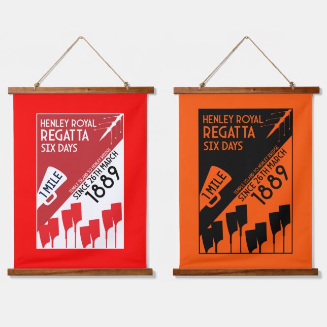 Tapisserie Suspendue British River Thames Regatta (Double)