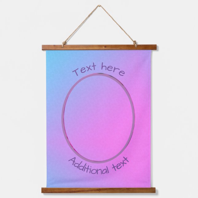 Tapisserie Suspendue Bumble Bee On Cosmos Flower Personnalisé (Recto)