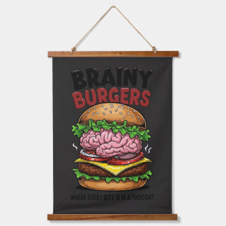 Tapisserie Suspendue Burgers Brainy