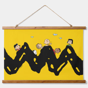 Tapisserie Suspendue cacahuètes   La Bande sur le Zig Zag