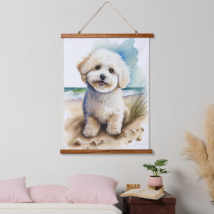 Tapisserie Suspendue Cadeau Bichon Frisé