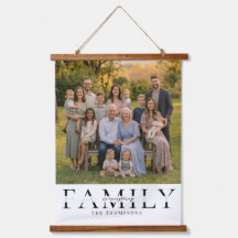 Cadeau de photo de famille élégant