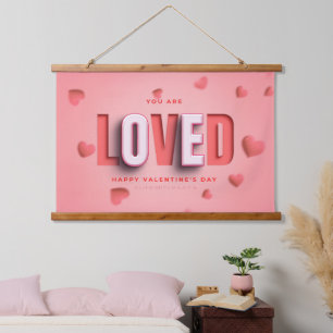 Tapisserie Suspendue Cadeaux de la Saint-Valentin de SlipperyJoe's ton 