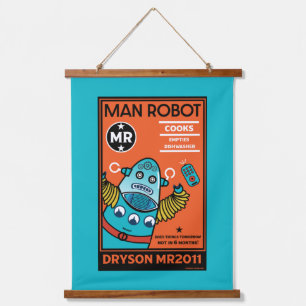 Tapisserie Suspendue Cadeaux Robot Pour Anniversaire Ou Mariage