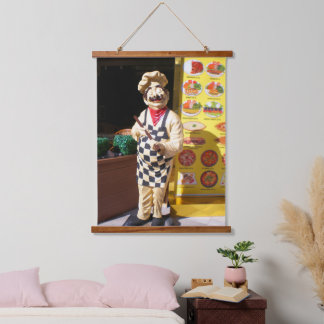 Tapisserie Suspendue Café Pasa Kebap à Kemer. Dinde