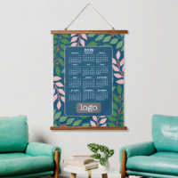 Calendrier avec logo - Pêche Bleue Botanique