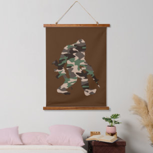Tapisserie Suspendue Camo Bigfoot Sasquatch