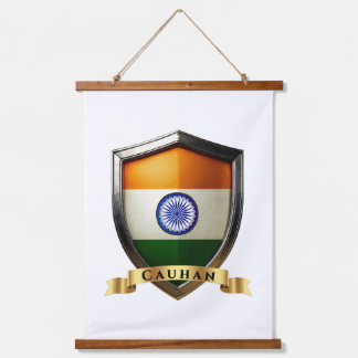Tapisserie Suspendue Cauhan India Heritage Shield