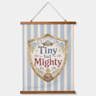 Tapisserie Suspendue Chambre de bébé viking minuscule mais puissant
