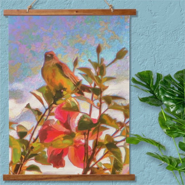 Tapisserie Suspendue Chanteur au bord de la piscine 2338 (Créateur téléchargé)