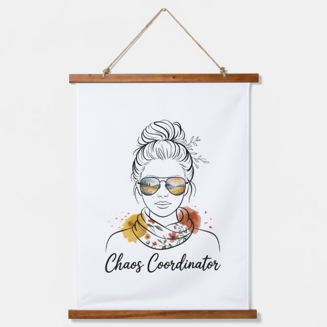 Tapisserie Suspendue Chaos Coordinator﻿ (Recto)