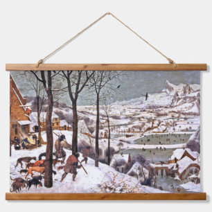 Tapisserie Suspendue Chasseurs dans la neige, Pieter Bruegel l'Ancien