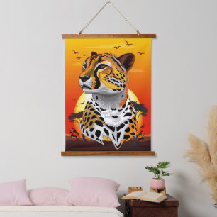 Tapisserie Suspendue Cheetah African Feline Wild Animal