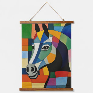Tapisserie Suspendue Cheval des couleurs