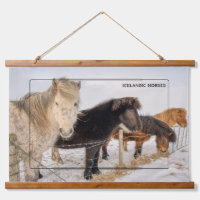 Chevaux islandais gracieux