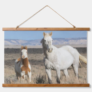 Tapisserie Suspendue Chevaux sauvages chez eux dans le bassin de Sandwa